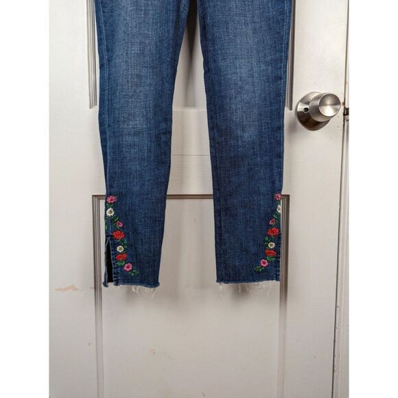 Levi's | 711 Skinny Embroidered Jeans Sz 24 - Picture 4 of 7